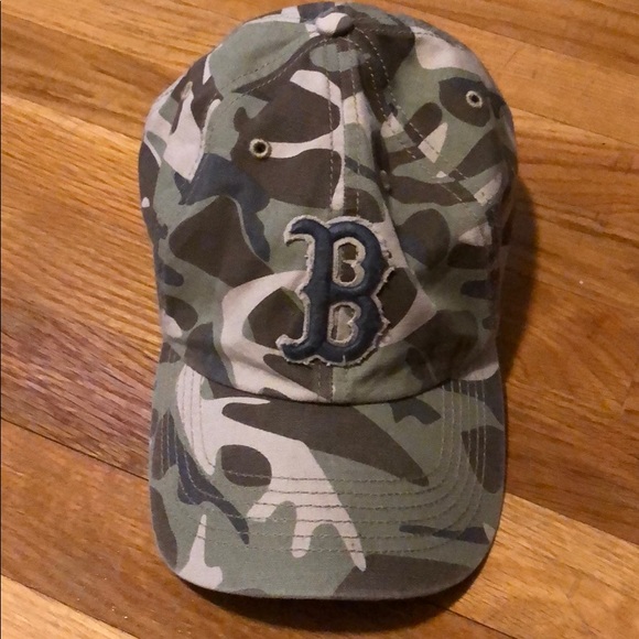 red sox camo hat 47 brand